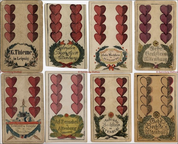 Preislisten und Schwerterkarten