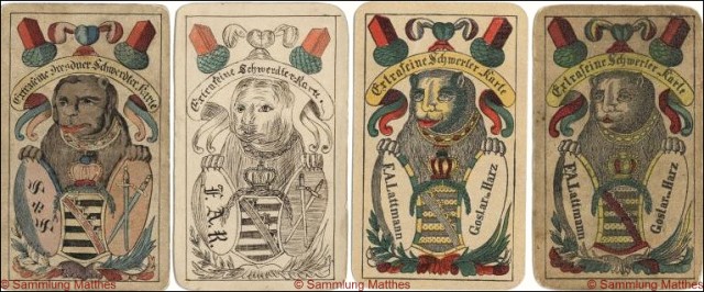 Preislisten und Schwerterkarten