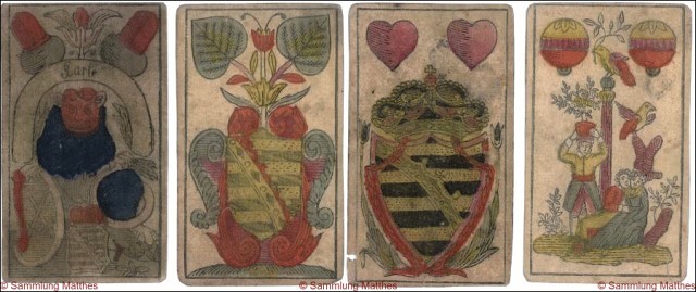 Preislisten und Schwerterkarten