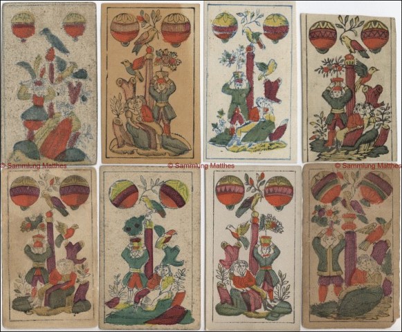 Preislisten und Schwerterkarten